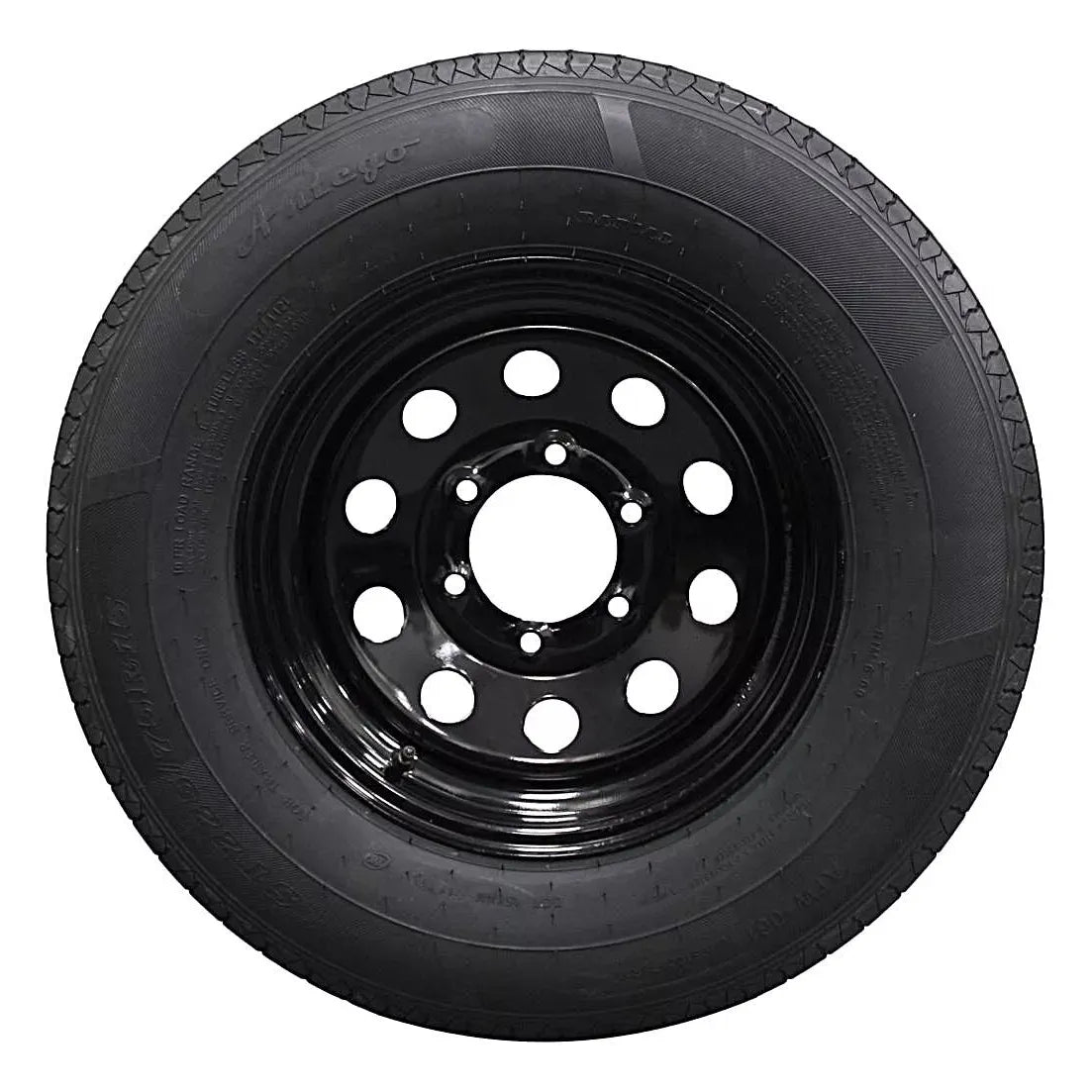 (Set of 4) Antego Tire and Wheel 225/75R15 Highway Terrain Trailer Tire & Wheel – 15.0-Inch Pre-Mounted Rim, 10-Ply-Ply Build, Perfect for Utility & Cargo Use | A15604520096110ST22575R15-B4 Questions & Answers