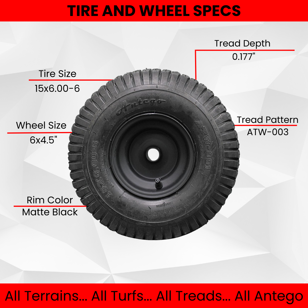What's the hub length on these mower wheels?