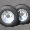 480-8 4.80-8 Trailer Tire Set of 2 Galvanized Wheels Questions & Answers