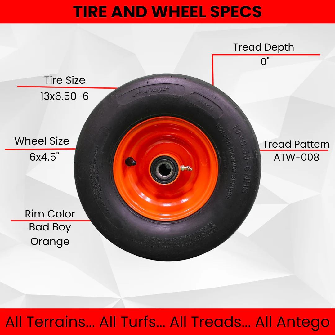 How do I know what size lawn mower tire I need?