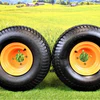 Are all lawn mower wheels the same size?