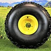 25x13.00-9 John Deere Gator Rear Wheel and Tire Assy Perfectly Replaces AM143569 M118819 Questions & Answers