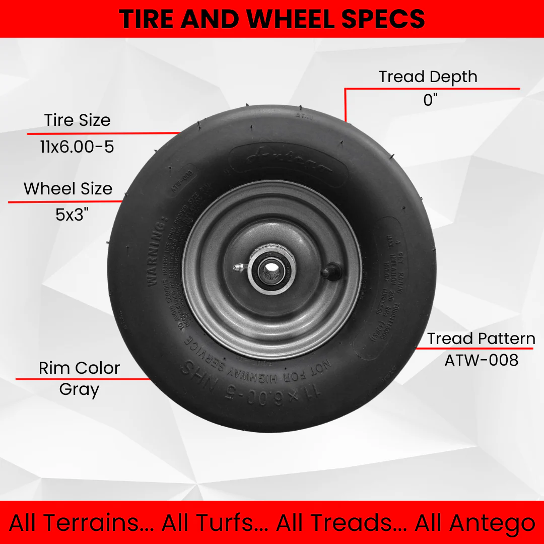 Do you have a Gravely 15x6.00-6 front assembly? I need 2