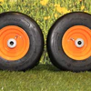 What are the markings on lawn mower tires?