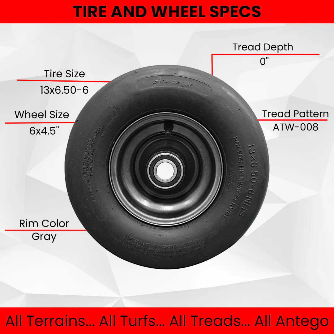 13x6.50-6 4 Ply Ariens/Gravely Tire and Wheel Assembly (Set of Two) Questions & Answers