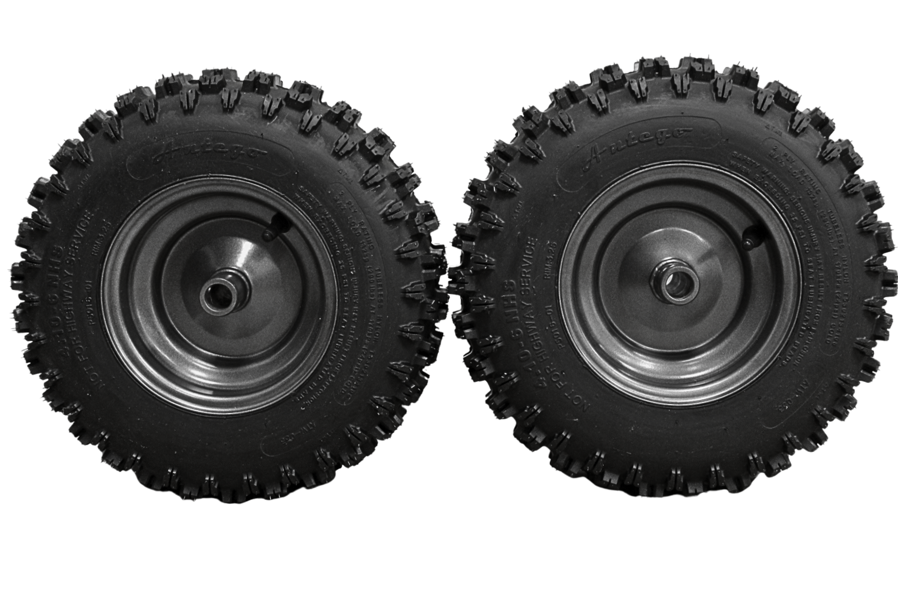 Antego 13x4.10-6 Snow Tire & Wheel Assemblies for Ariens 07101238, 2-Pack Questions & Answers