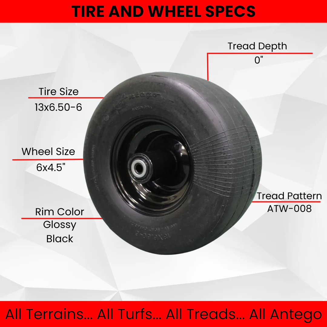 What is a semi-pneumatic flat free tire?