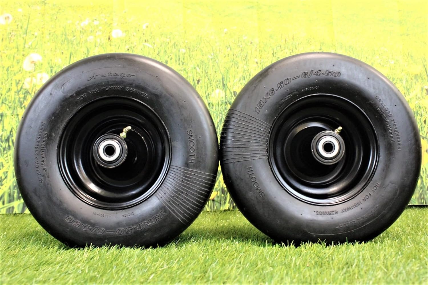 Will these fit a bad boy pup zero turn looks like my wheel hub is 6inches wide