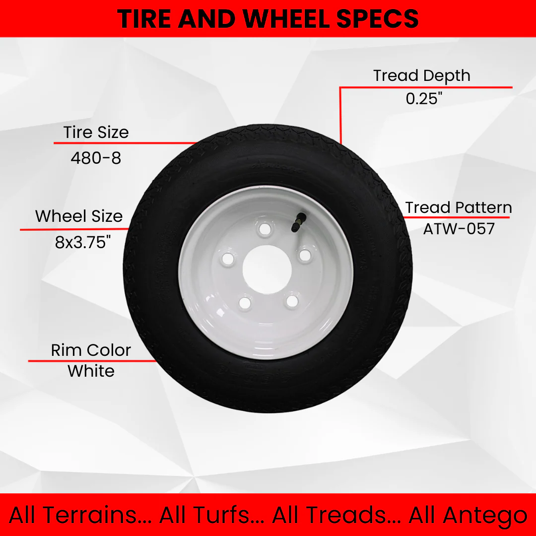Are these tires compatible with trailers that require 4.80 x 8 tires?