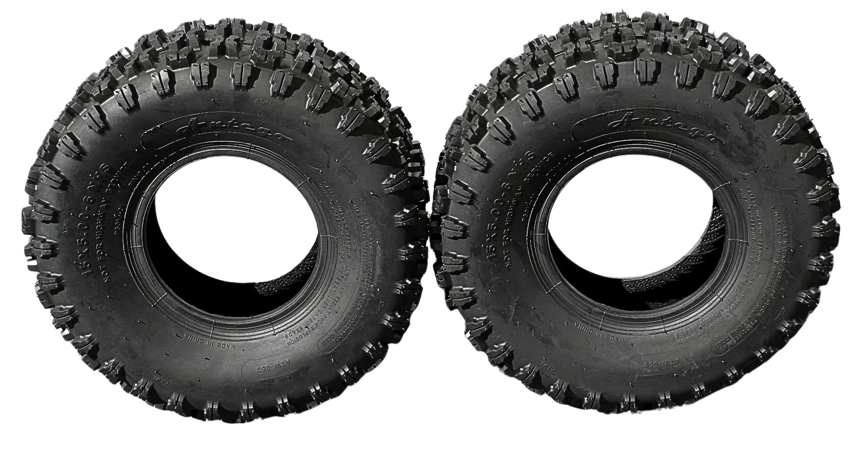 How do you read a snowblower tire size?